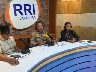 Sinergitas Polri dan Pengelola Bandara Sentani, Wujudkan Keamanan dan Pelayanan Prima 