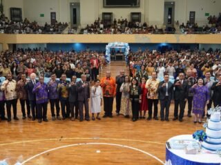 HUT ke-56 GBI, Gubernur Papua Tekankan Pentingnya Persatuan dan Kerukunan