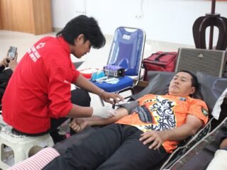 Wakapolda Papua dan PJU Ikuti Bakti Sosial Donor Darah dalam Rangka Hari Jadi Humas Polri ke-75 Tahun 2026