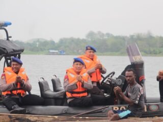 Ditpolairud Polda Papua Ajak Masyarakat Bersama Jaga Keamanan Perairan Danau Sentani
