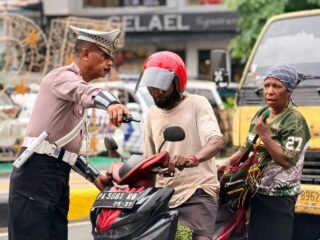 Operasi Patuh Cartenz 2026 Hari Pertama, Sat Lantas Polresta Berikan 49 Teguran kepada Pelanggar