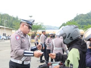 Hari Kedua Operasi Patuh Cartenz 2026, Polda Papua Berikan 287 Teguran Lisan