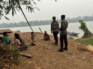 Polsek Asiki Imbau Warga Cegah Karhutla, Hindari Pembukaan Lahan dengan Cara Membakar